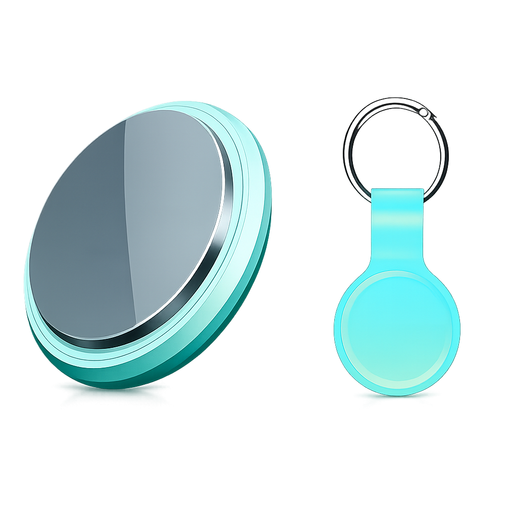 Mini Bluetooth Tracker Tag with Find My Compatibility for Keys, Bags & Personal Items
