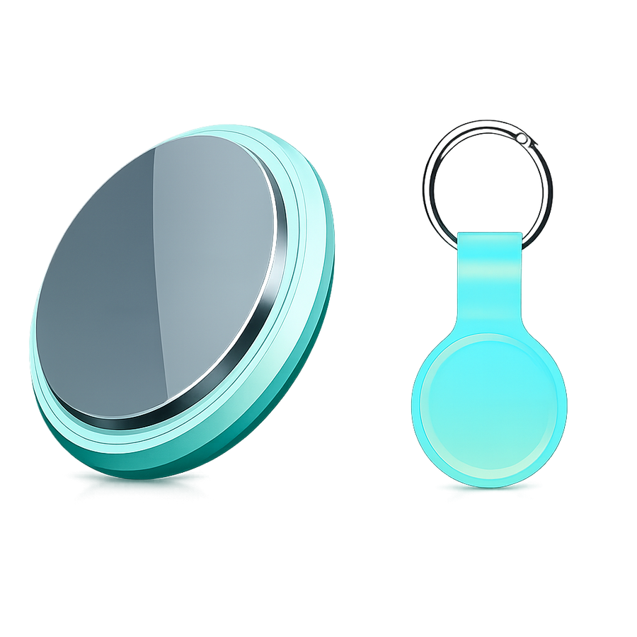 Mini Bluetooth Tracker Tag with Find My Compatibility for Keys, Bags & Personal Items