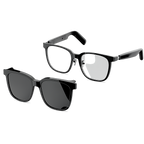 2-in-1 Smart Glasses with Bluetooth Audio & Magnetic Lenses