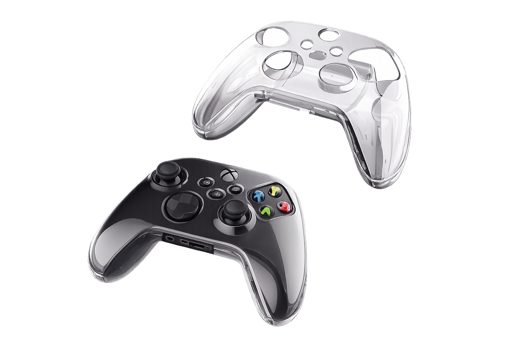 Crystal Clear Protective Case for Gaming Controller