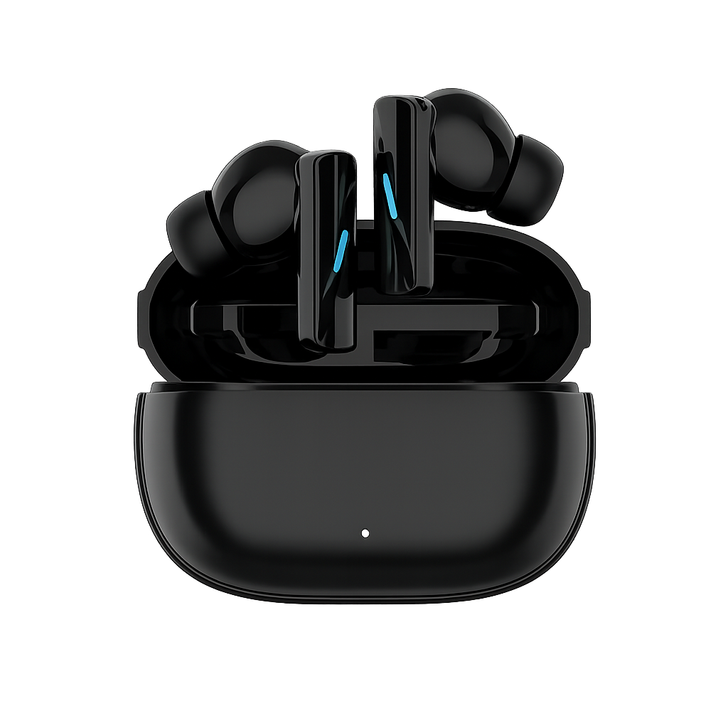 Hi-Fi Wireless Bluetooth Earbuds with Touch Controls, Noise Reduction & Waterproof Design