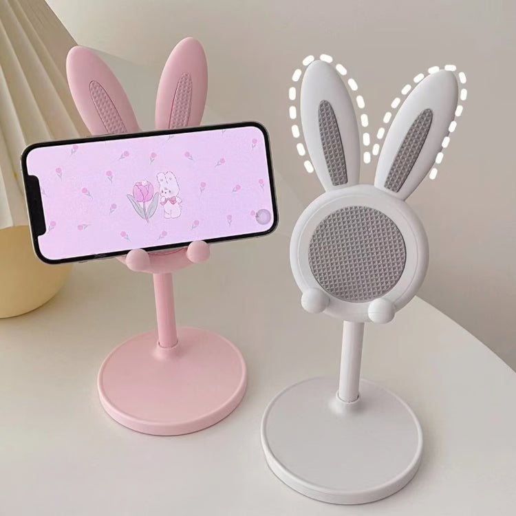 Cute Rabbit Phone Stand – Adjustable Desktop Phone Holder & Grip Accessory
