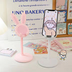 Cute Rabbit Phone Stand – Adjustable Desktop Phone Holder & Grip Accessory