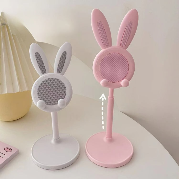 Cute Rabbit Phone Stand – Adjustable Desktop Phone Holder & Grip Accessory