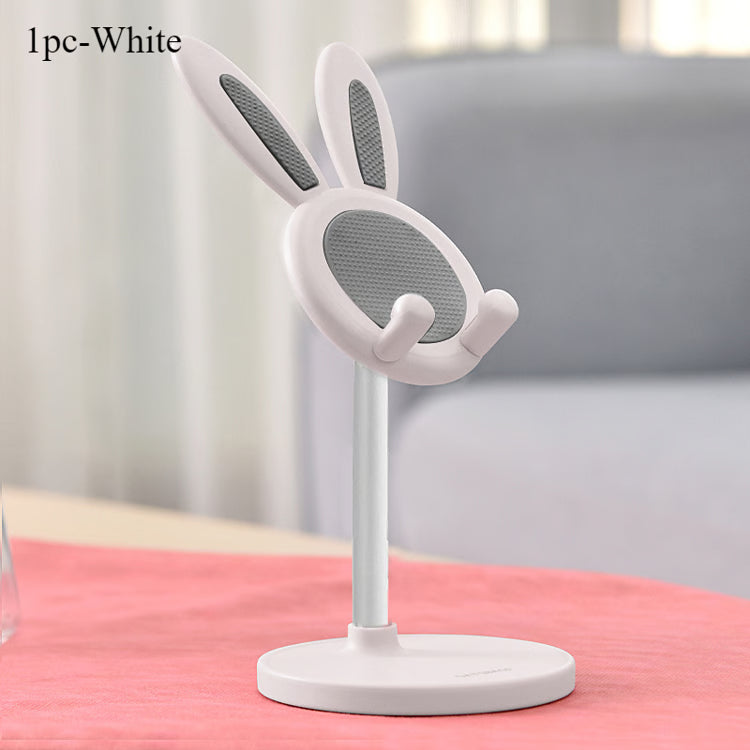 Cute Rabbit Phone Stand – Adjustable Desktop Phone Holder & Grip Accessory