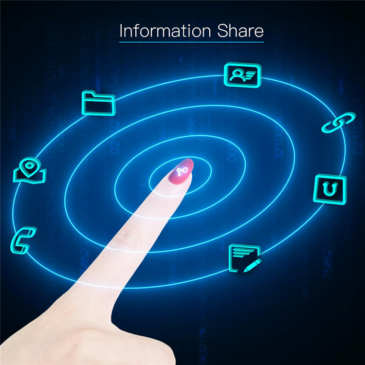 Smart NFC Nail Chip for Instant Sharing & Mobile Shortcuts