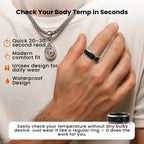 Smart Sensor Wearable Ring – Temperature Monitoring & Activity Tracking Accessory