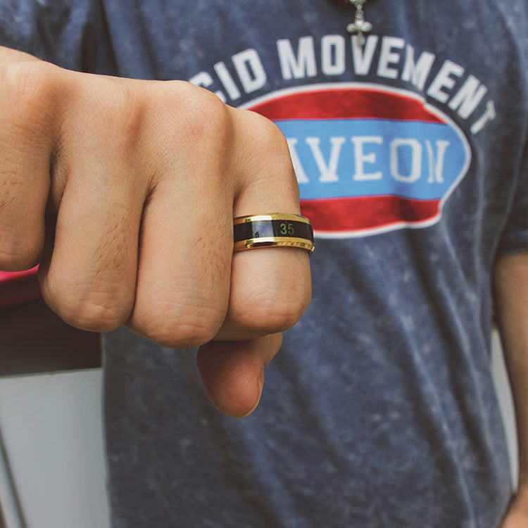 Smart Sensor Wearable Ring – Temperature Monitoring & Activity Tracking Accessory