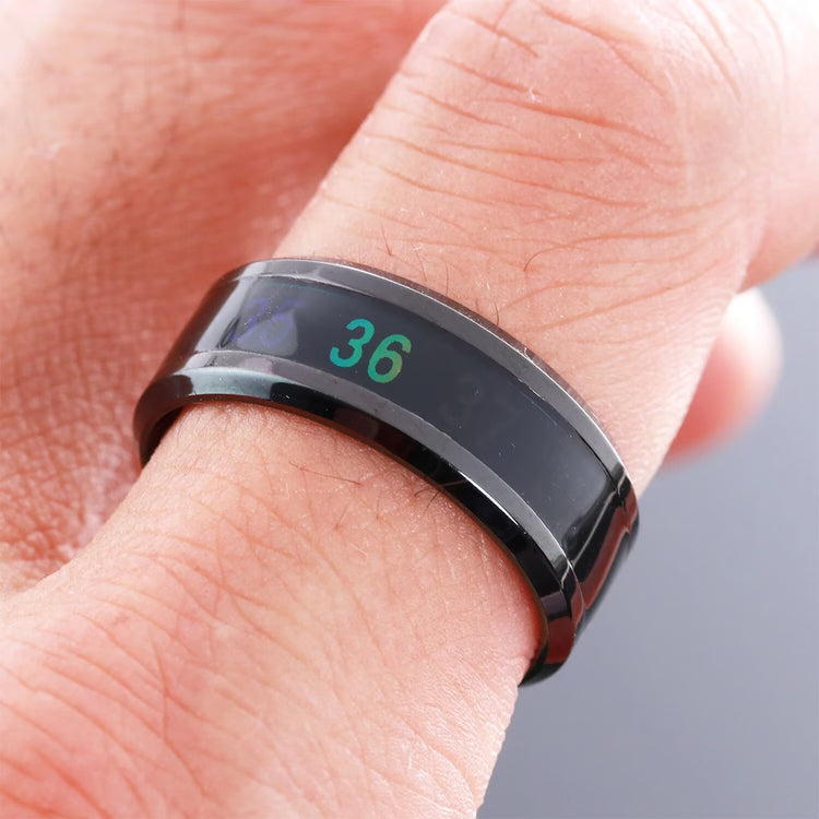 Smart Sensor Wearable Ring – Temperature Monitoring & Activity Tracking Accessory