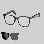 2-in-1 Smart Glasses with Bluetooth Audio & Magnetic Lenses