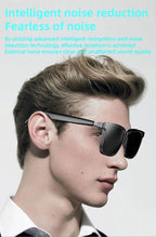 2-in-1 Smart Glasses with Bluetooth Audio & Magnetic Lenses