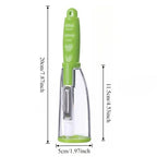 Anti-Splash Fruit & Vegetable Peeler with Container – Mess-Free Kitchen Tool