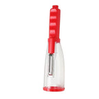 Anti-Splash Fruit & Vegetable Peeler with Container – Mess-Free Kitchen Tool