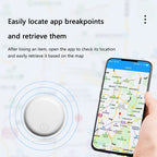 Mini Bluetooth Tracker Tag with Find My Compatibility for Keys, Bags & Personal Items