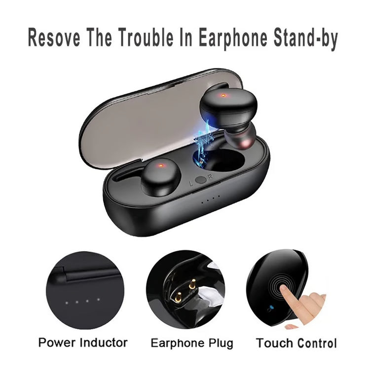 HD Audio Wireless Sports Earbuds with Touch Control