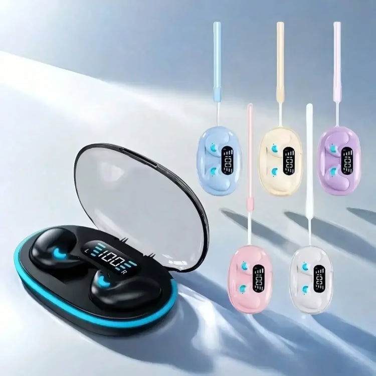 Waterproof Wireless Bluetooth Earbuds with Hi-Fi Stereo Sound & Microphone