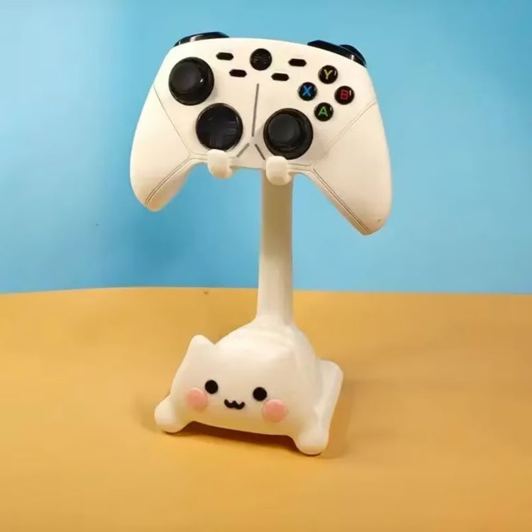 Cute Cat Game Controller Stand Holder – Desktop Gaming Accessory