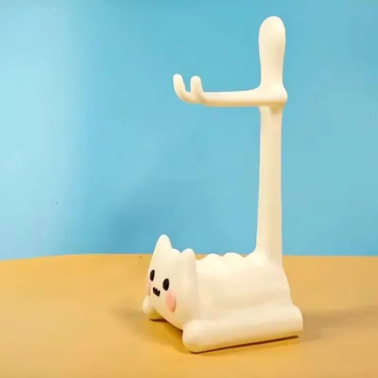 Cute Cat Game Controller Stand Holder – Desktop Gaming Accessory