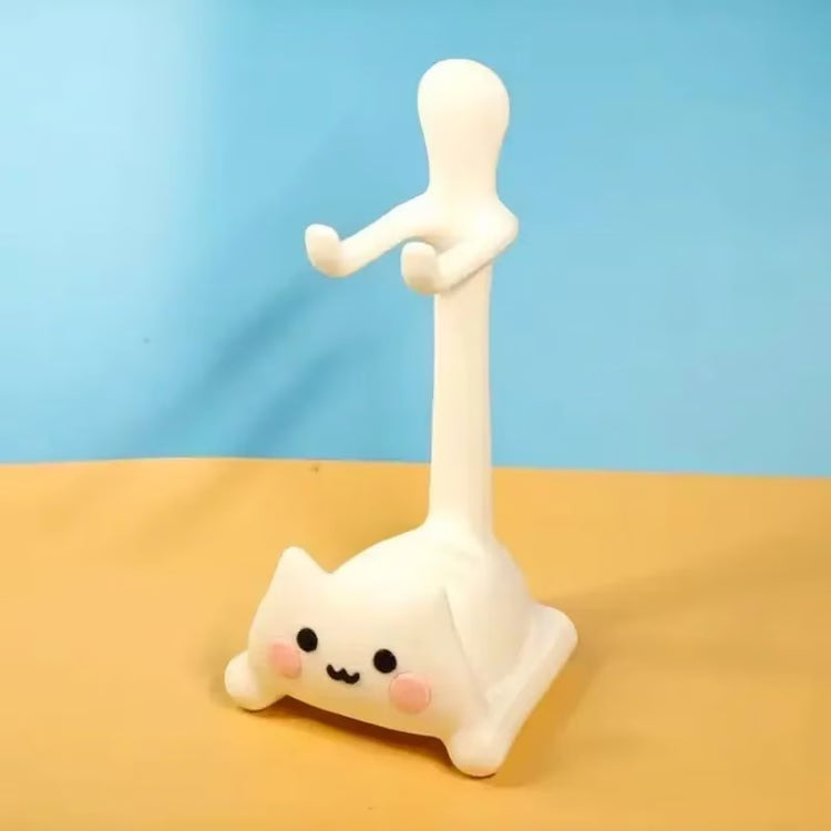 Cute Cat Game Controller Stand Holder – Desktop Gaming Accessory
