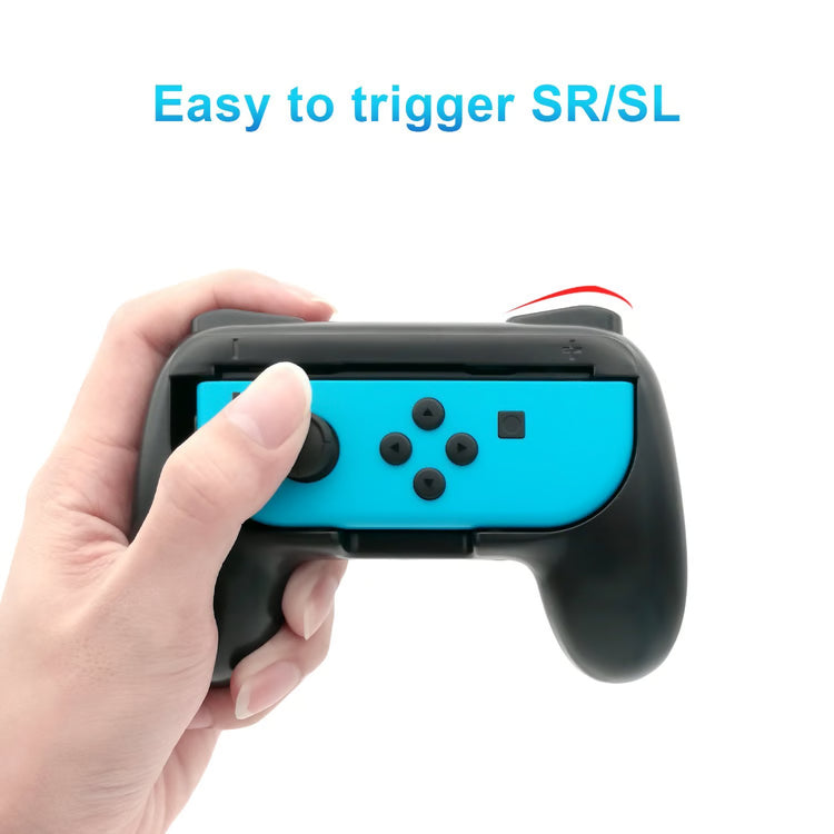 Controller Handle Grip Accessories with Joystick Grips for Left & Right Controllers