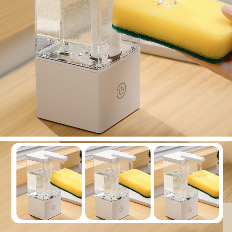 Rechargeable Automatic Soap Dispenser with Touchless Sensor for Kitchen & Bathroom