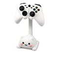Cute Cat Game Controller Stand Holder – Desktop Gaming Accessory